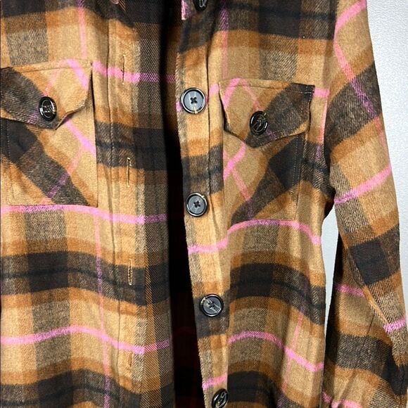 BB Dakota by Steve Madden Brown Utility Jacket - Picture 4 of 5